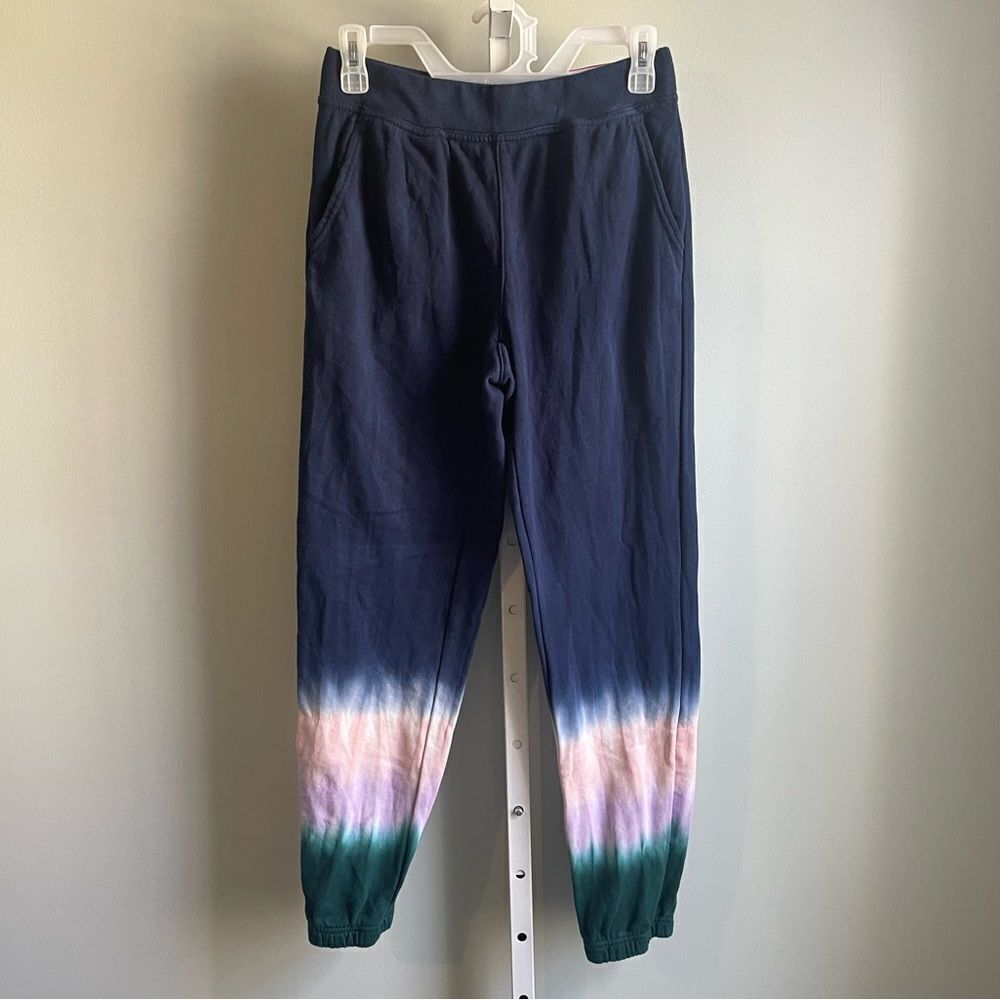 NWT Wildfox Navy Relaxed Fit Tie-Dye Joggers - Picture 3 of 4